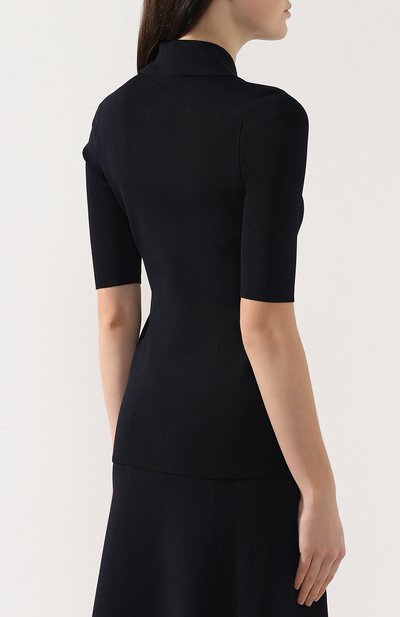 Пуловер из вискозы VICTORIA BECKHAM, арт. TP KNT 1728 PSS19 SIGNATURE STRETCH, фото 4