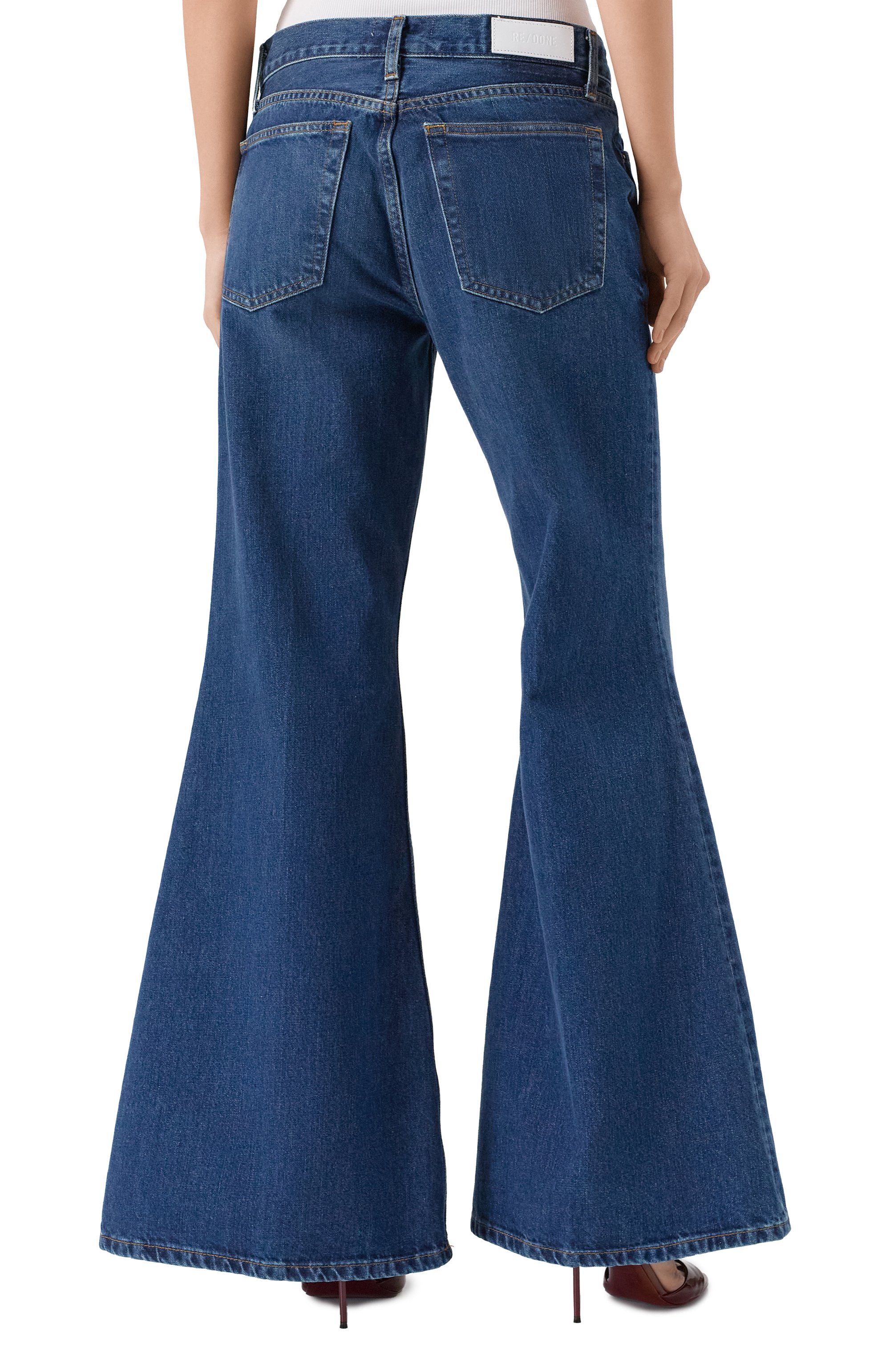 Джинсы RE/DONE, арт. 188-03WSUPFLR, фото 4