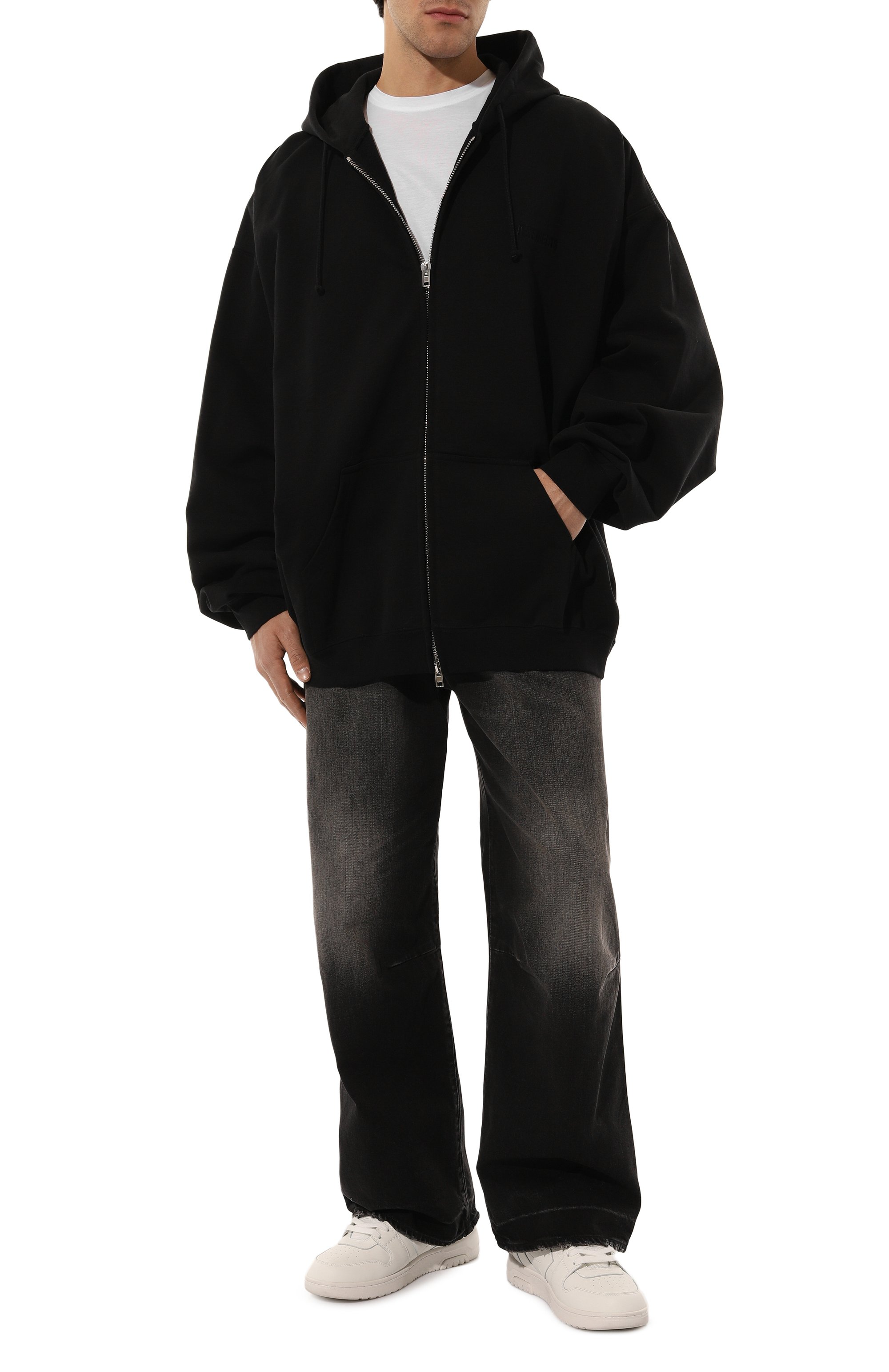 Хлопковая толстовка VETEMENTS, арт. UA66HD810B, фото 5
