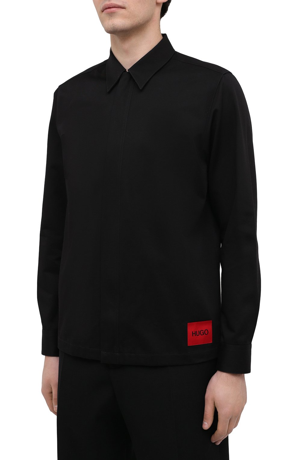 Хлопковая рубашка HUGO, арт. 50431918, фото 3
