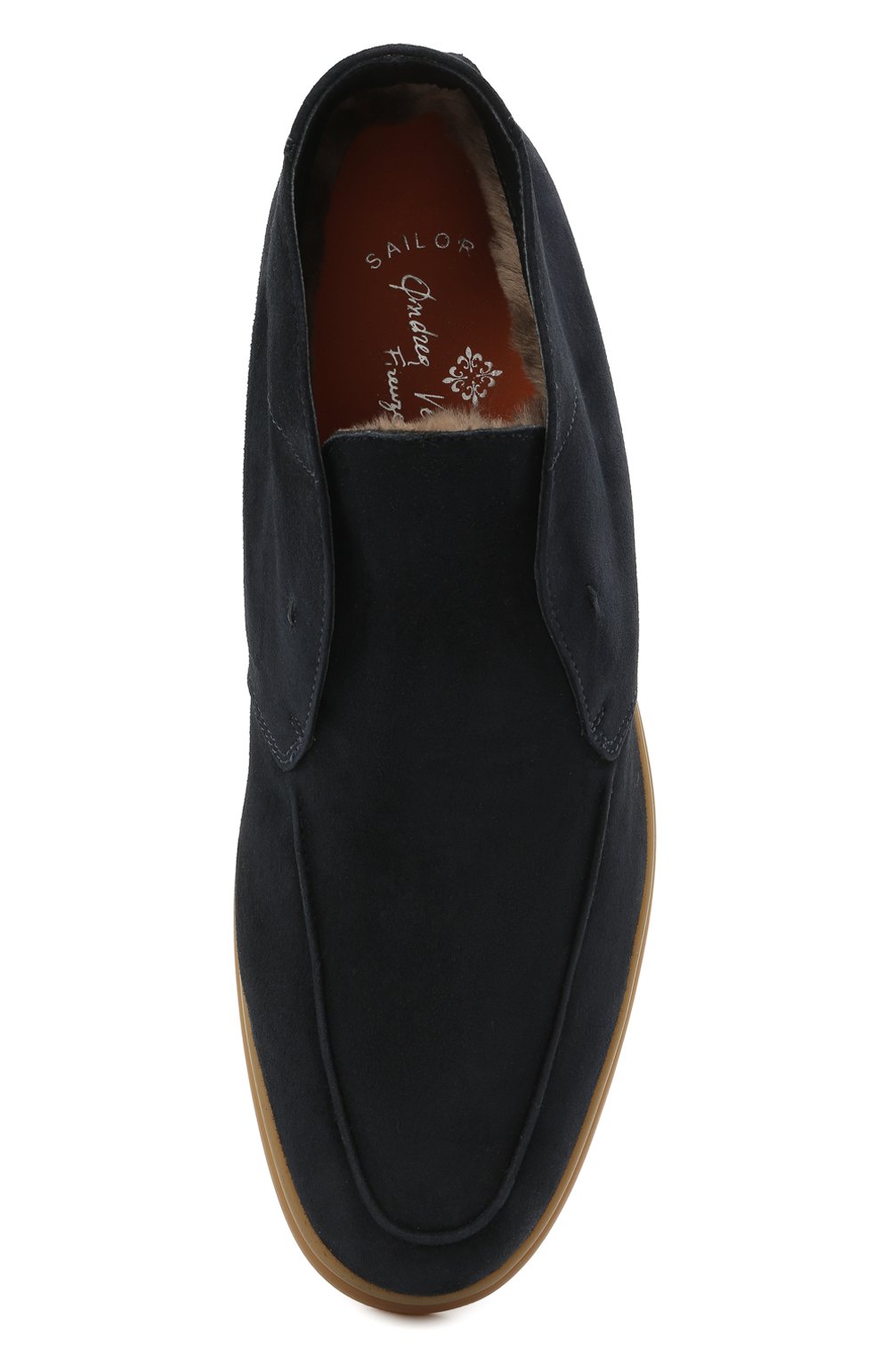 Замшевые ботинки ANDREA VENTURA FIRENZE, арт. W-SAIL0R PANAREA/SHEARLING/CACHEMIRE/WS-0RZ0, фото 5