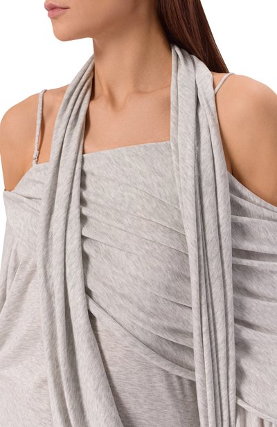 Платье DANIIL ANTSIFEROV серого цвета по цене 65000 руб., арт. DA_3165G, фото 4 Платье DANIIL ANTSIFEROV, арт. DA_3165G, фото 4