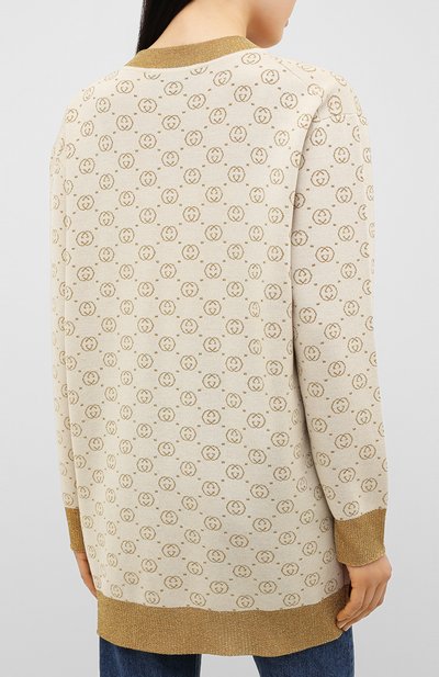 Шерстяной кардиган GUCCI, арт. 605910/XKAHT, фото 4