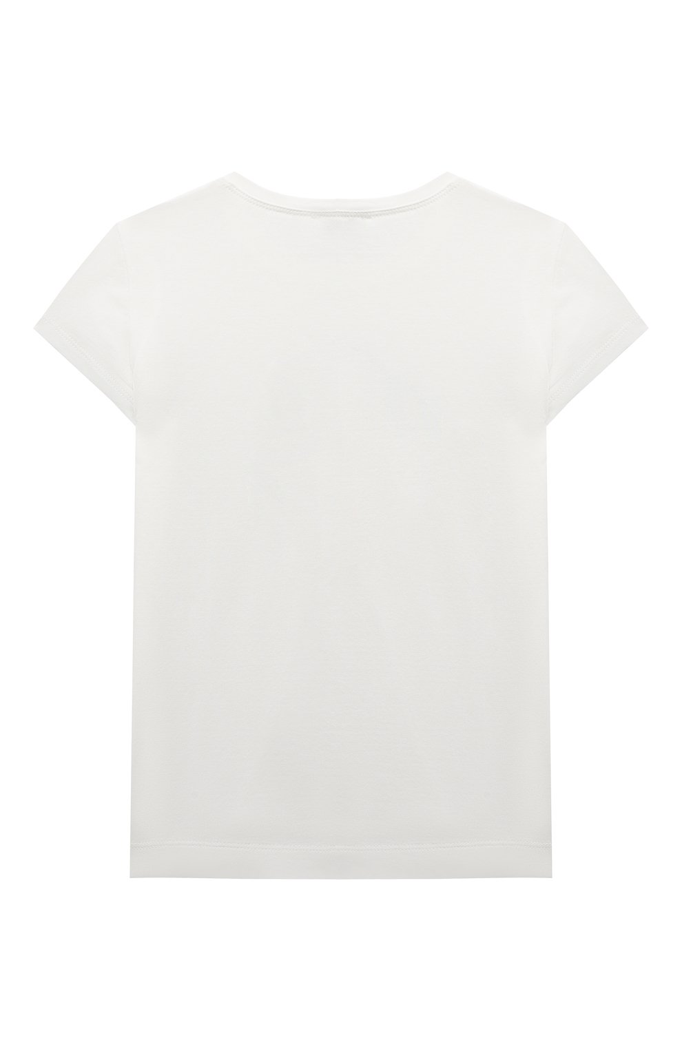 Хлопковая футболка MONNALISA, арт. 110600, фото 2