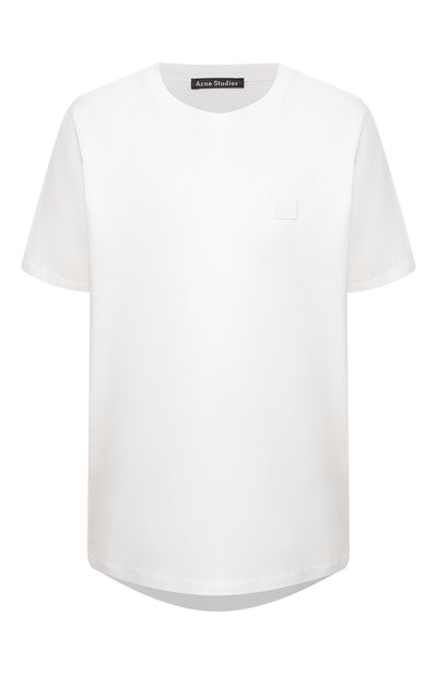 Женская хлопковая футболка ACNE STUDIOS, арт. AL0038/W