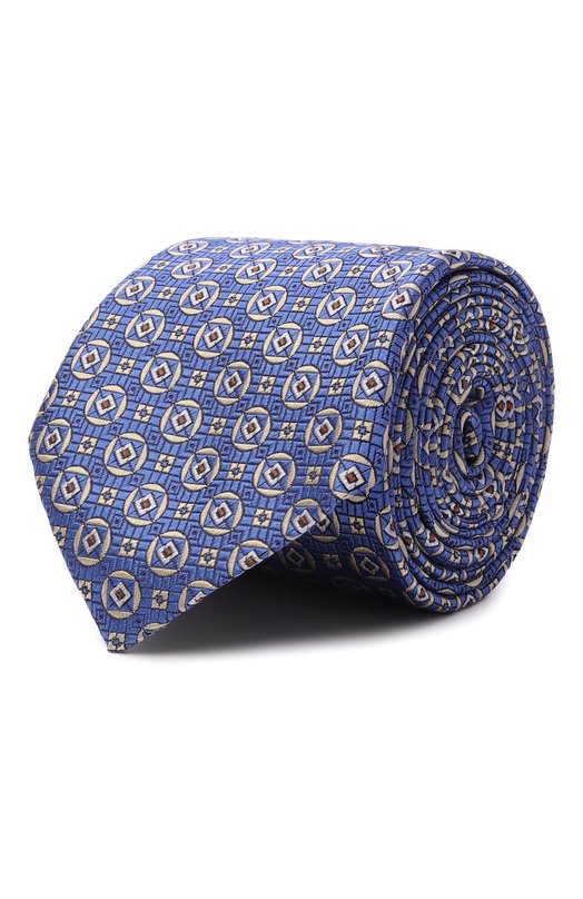 Шелковый галстук Canali 18/HJ04495 Синий 18/HJ04495