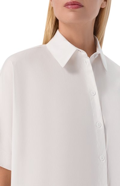 Хлопковая рубашка MAX MARA, арт. BCHPITTURA 261611102, фото 5
