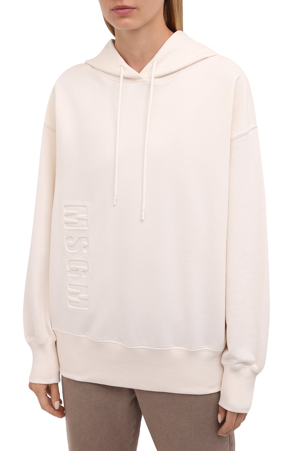 Хлопковое худи MSGM, арт. 3141MDM164 217799, фото 3