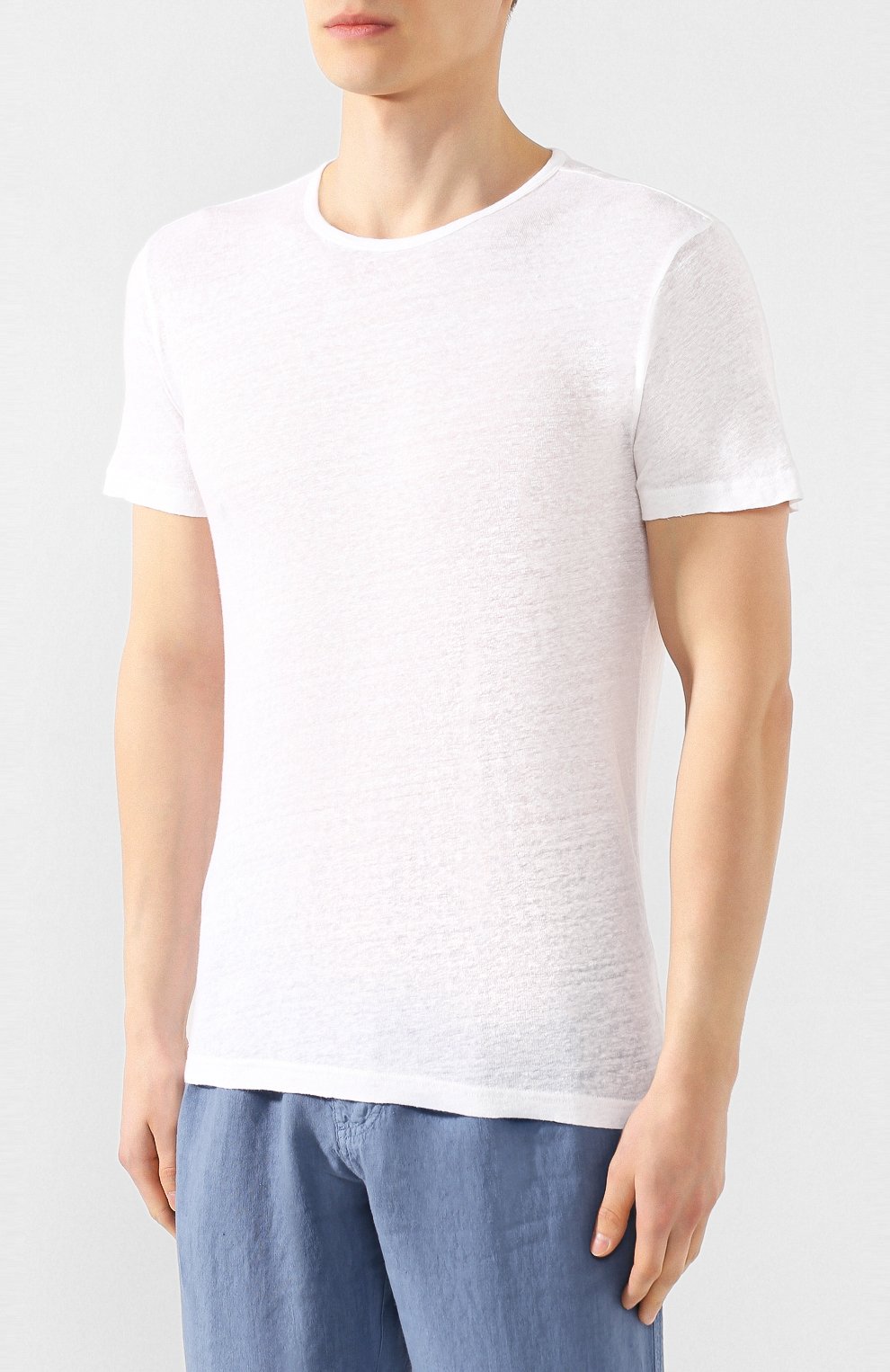 Льняная футболка DEREK ROSE, арт. 3163-J0RD001, фото 3