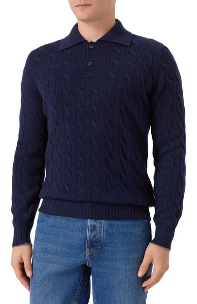 Кашемировое поло BRUNELLO CUCINELLI, арт. M22707205, фото 3