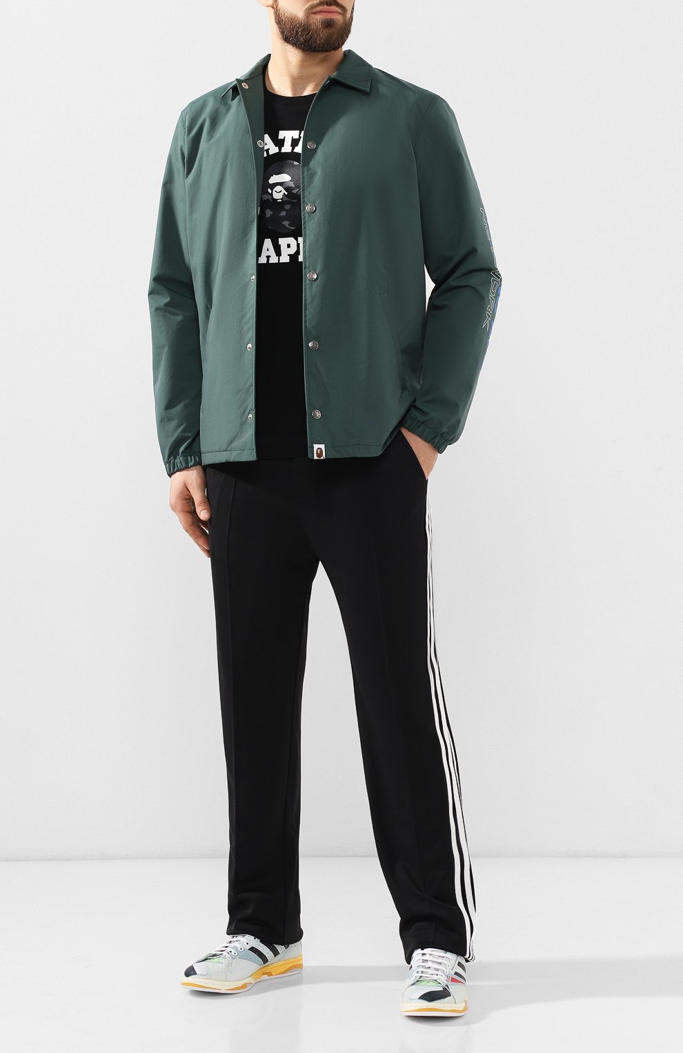 Кожаные кеды rs torsionr stan smith ADIDAS BY RAF SIMONS, арт. EE7953/M, фото 2