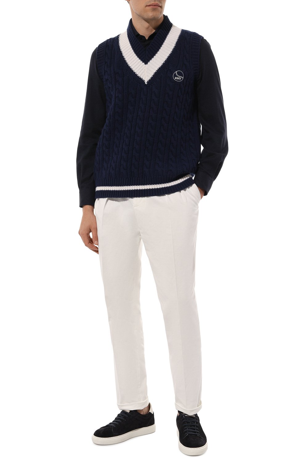 Шерстяной жилет KITON, арт. UMM058901, фото 2