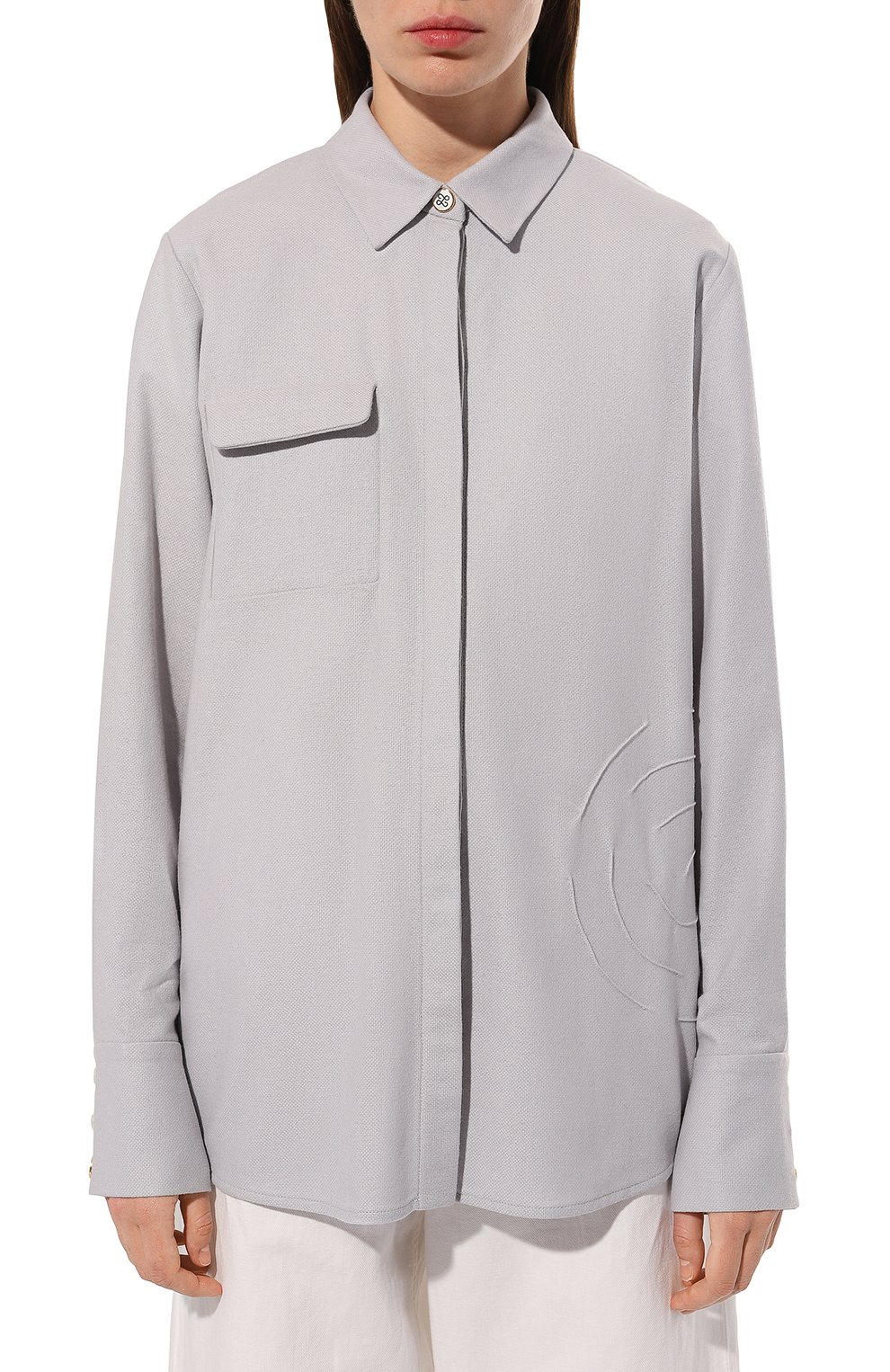 Рубашка из шерсти и кашемира AND THE BRAND, арт. SH001-2007-931-S24, фото 3