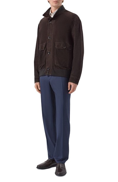 Шерстяные брюки BRIONI, арт. RANP0L-PCA43_2, фото 2