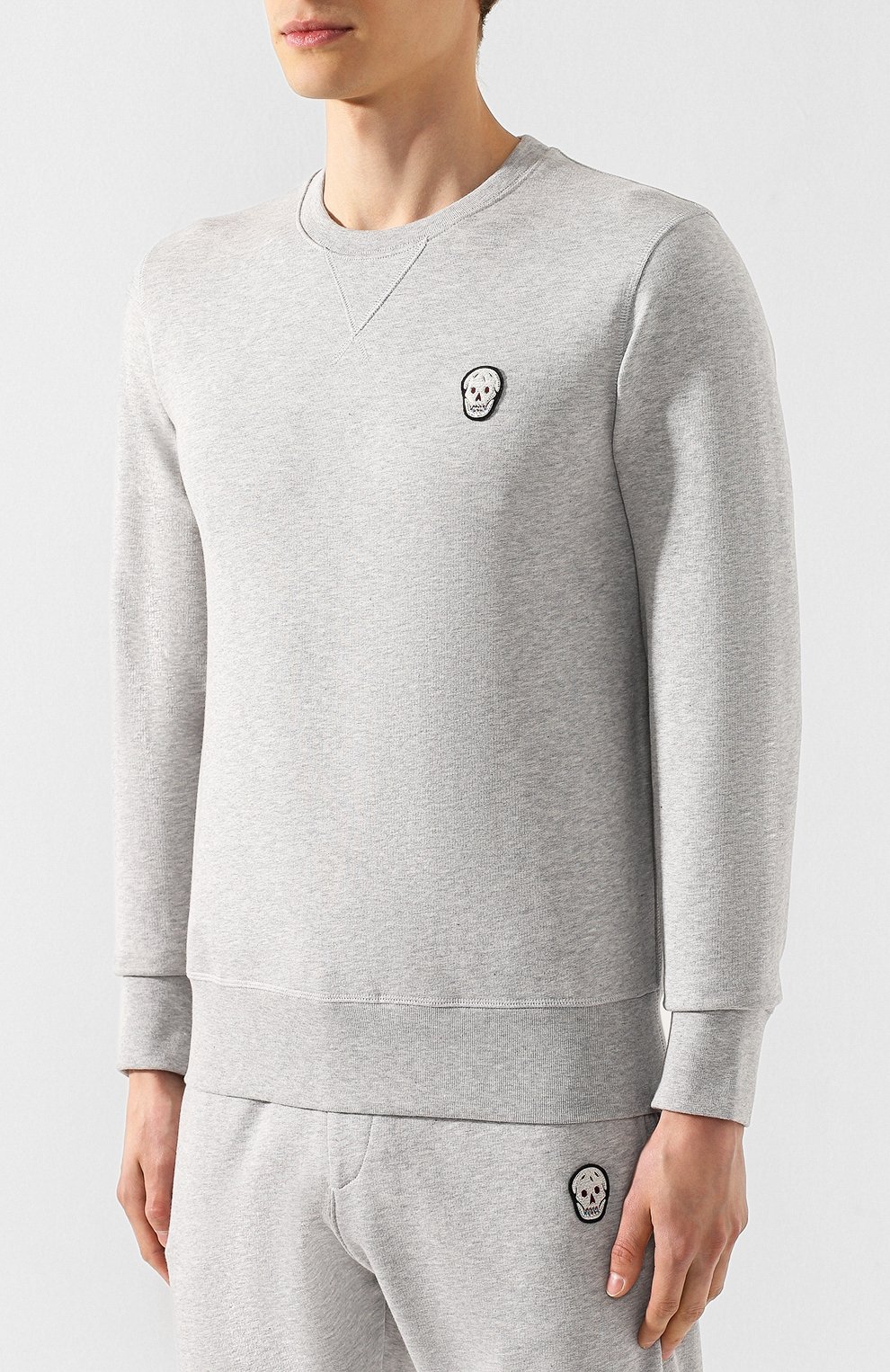 Хлопковый свитшот ALEXANDER MCQUEEN, арт. 575467/QNX43, фото 3