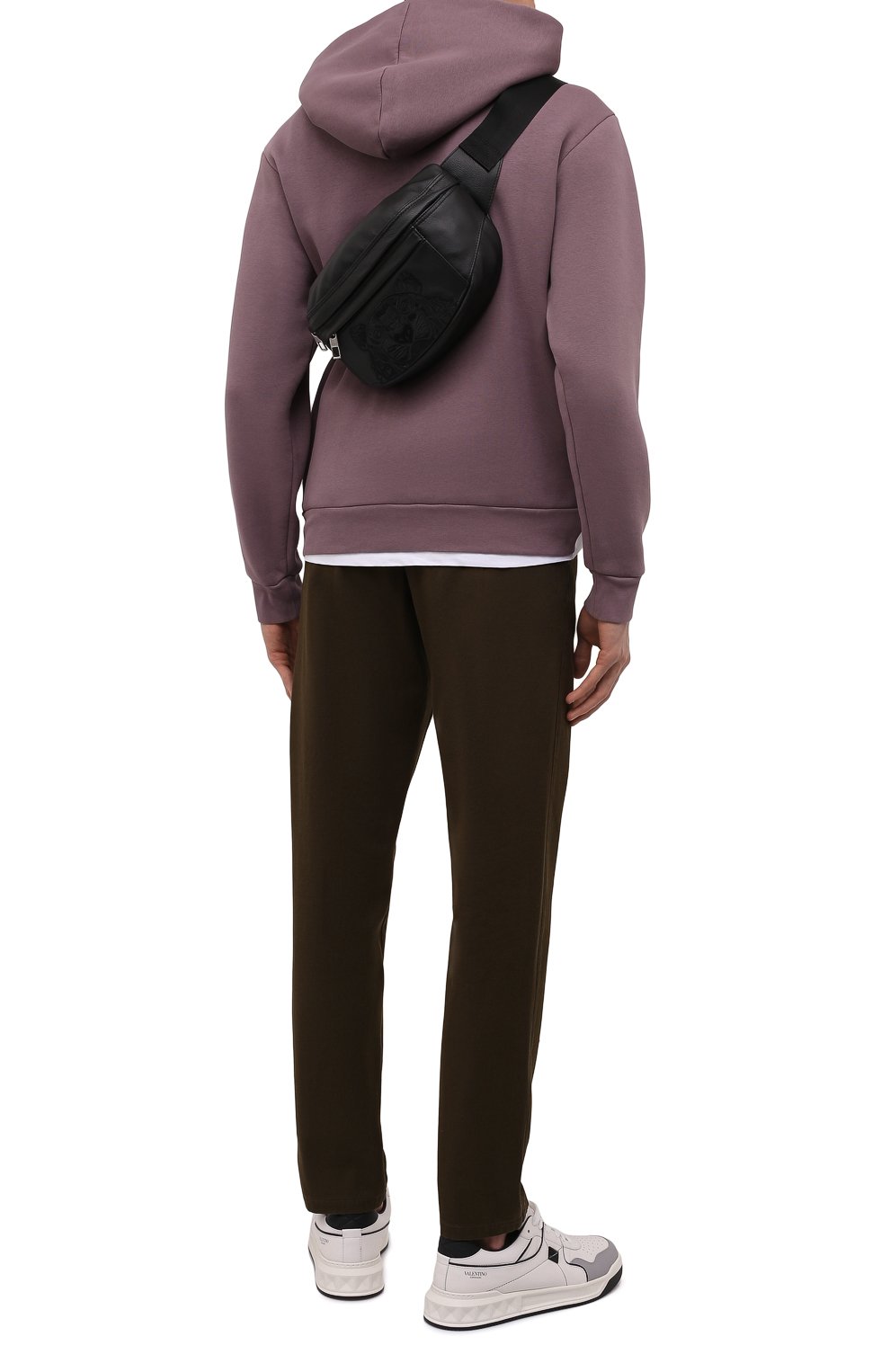 Кожаная поясная сумка KENZO, арт. FA65SF305L49, фото 3