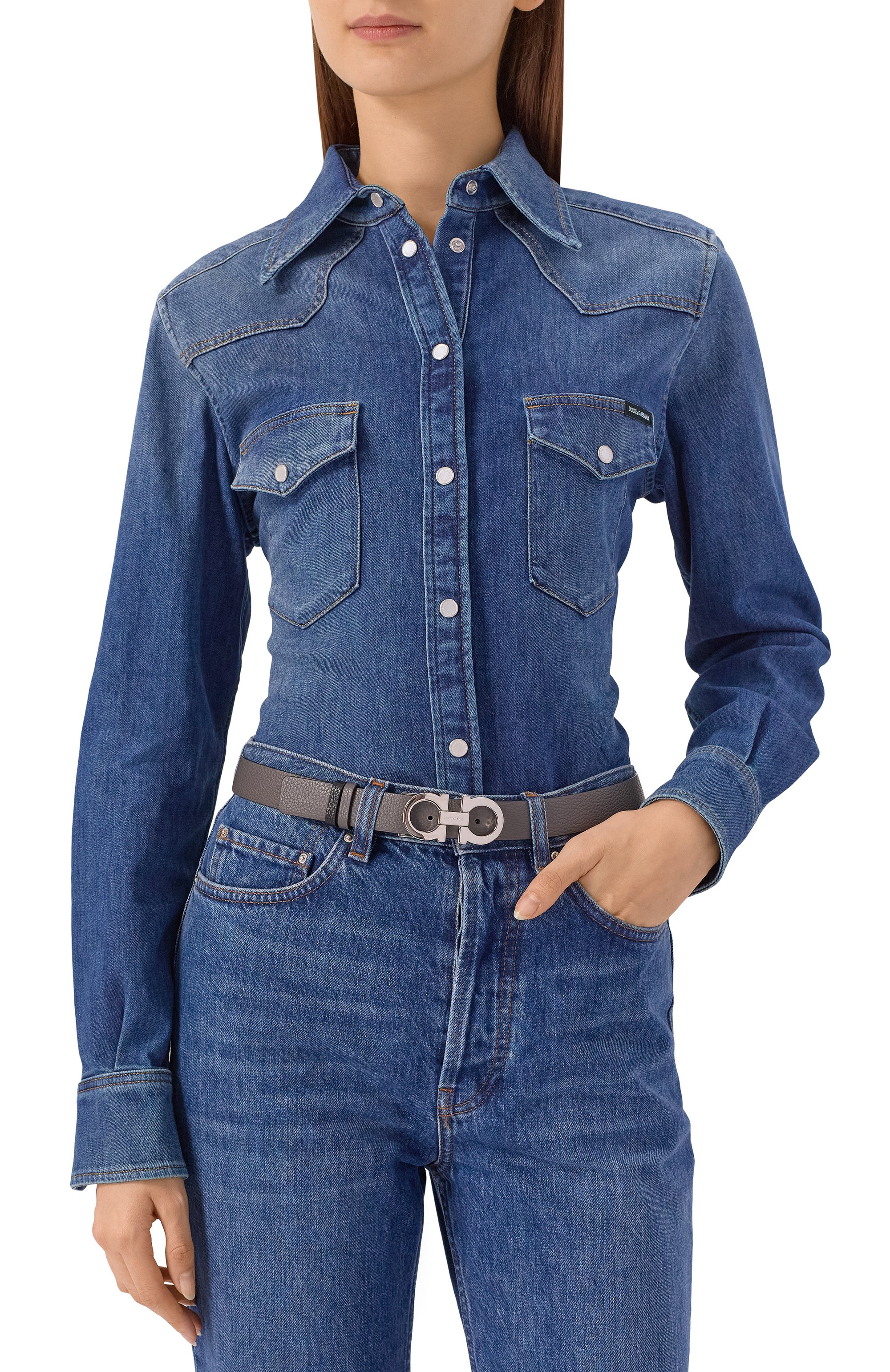 Двусторонний ремень FERRAGAMO, арт. 23A565/764038, фото 2