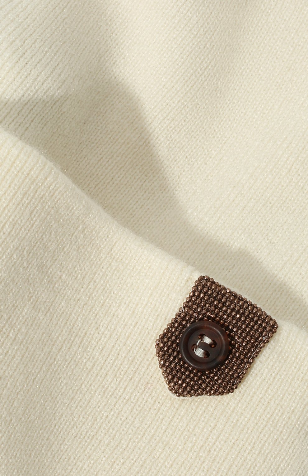 Кашемировая шапка BRUNELLO CUCINELLI молочного цвета по цене 75100 руб., арт. M12135689P, фото 4 Кашемировая шапка BRUNELLO CUCINELLI, арт. M12135689P, фото 4