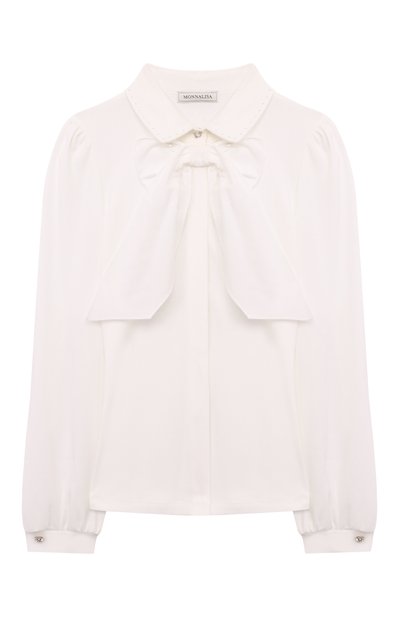 Хлопковая блузка MONNALISA, арт. 18DACA