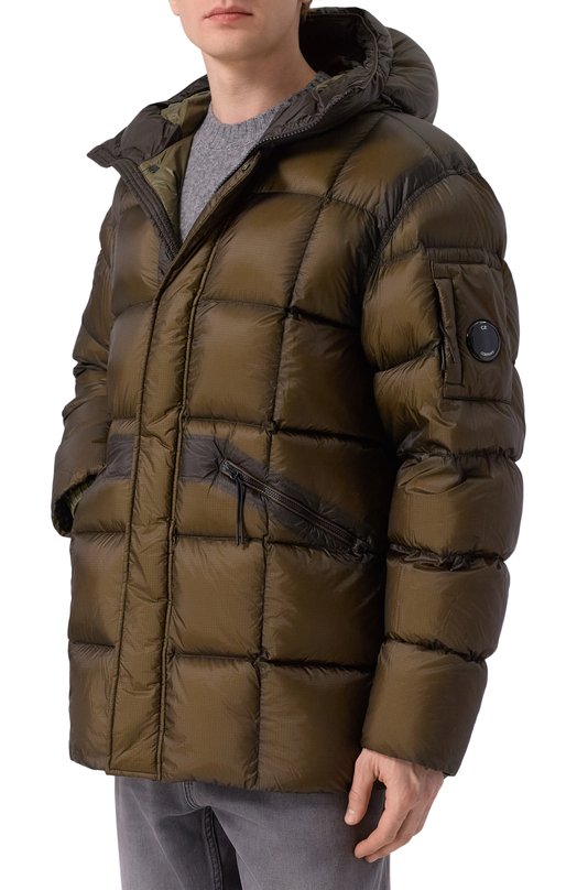 Пуховик C.P. Company 19CM0W182A110416A Хаки  19CM0W182A110416A Фото 3