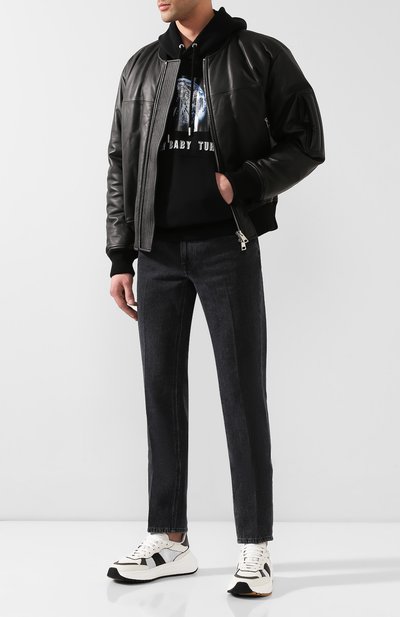 Кожаный бомбер BOTTEGA VENETA, арт. 602175/VK0L0, фото 2