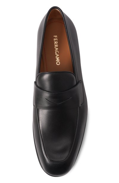 Кожаные пенни-лоферы foster FERRAGAMO, арт. 021668/762627, фото 5