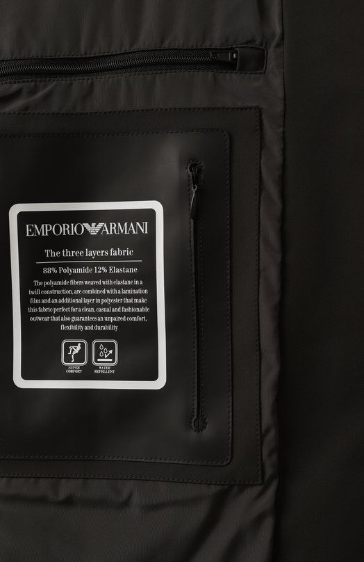 Пуховая куртка Emporio Armani 6D1L70/1NTLZ Хаки  6D1L70/1NTLZ Фото 7