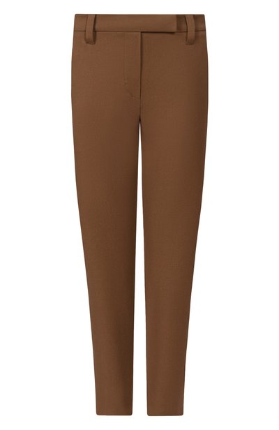 Женские хлопковые брюки BRUNELLO CUCINELLI, арт. MP126P7258