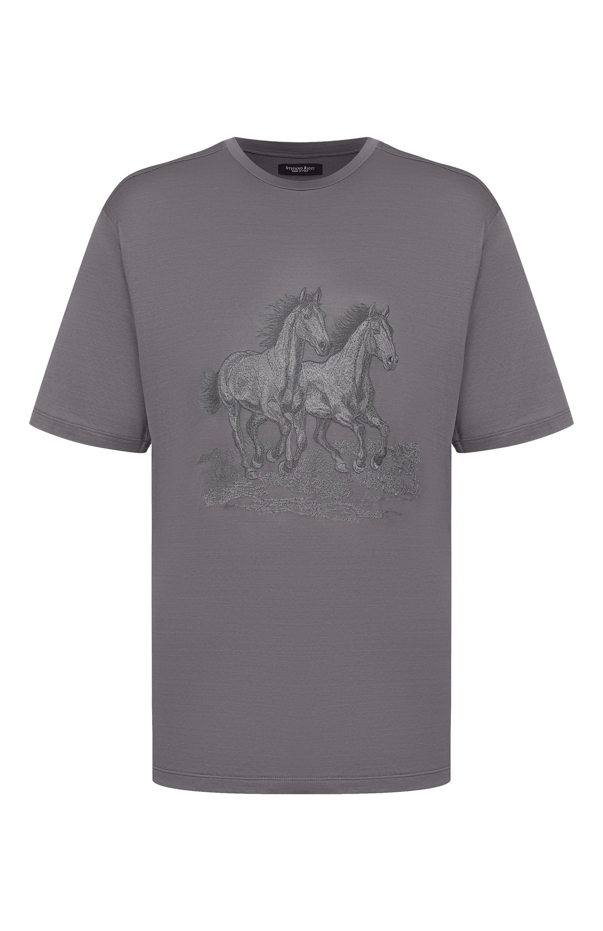 Хлопковая футболка STEFANO RICCI, арт. MNH6205360/TE001, фото 1