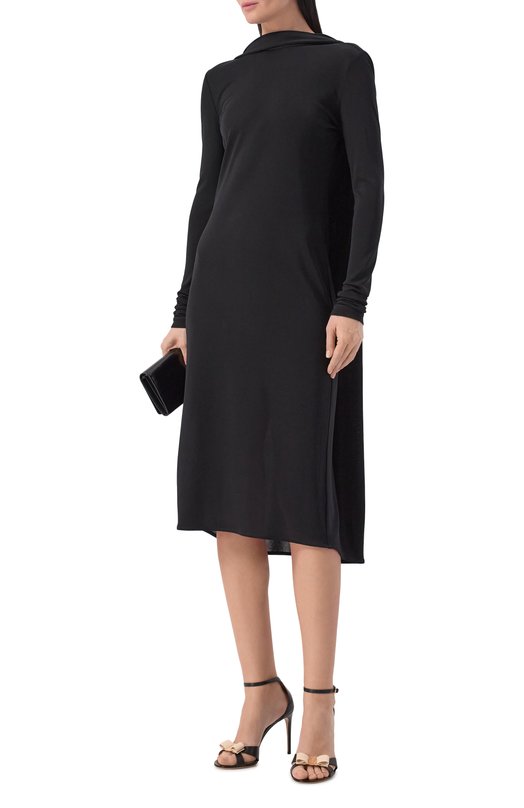 Кожаные босоножки Vara Bow 90 Ferragamo 01L431/791 Чёрный  01L431/791 Фото 3