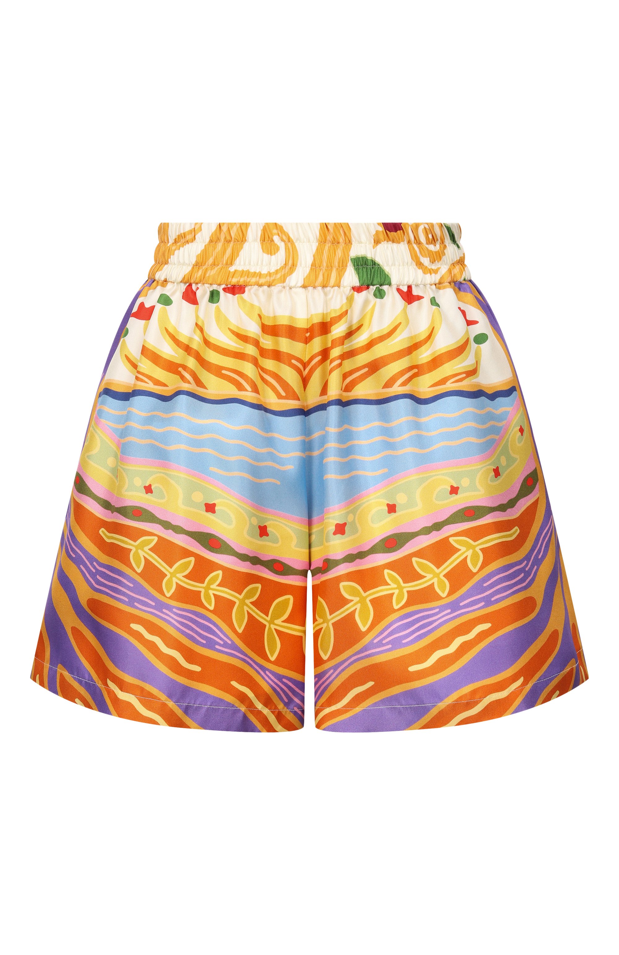 Шелковые шорты OLOLOL, арт. OLSR025/6010.TREE122, фото 1