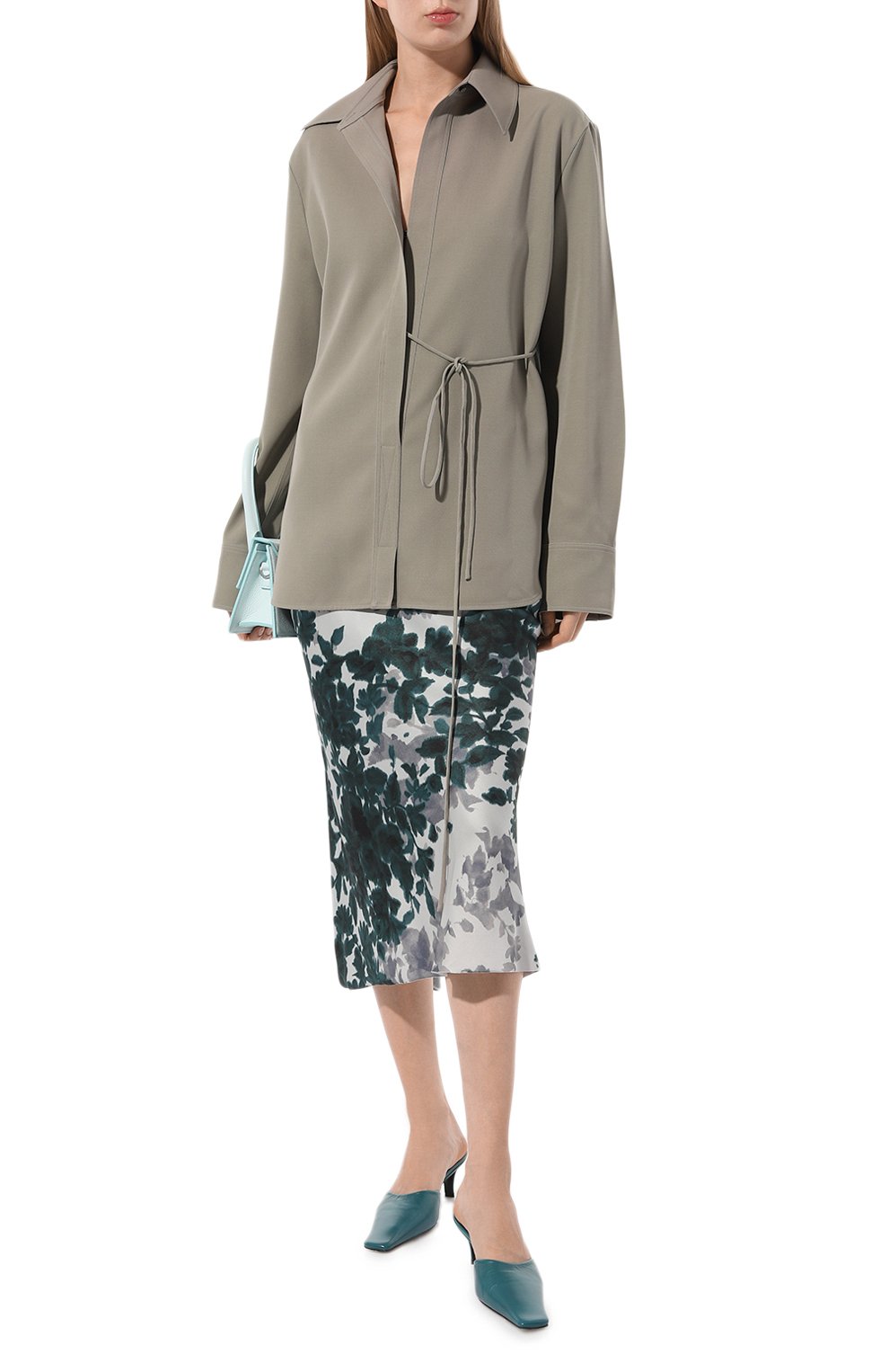 Юбка из вискозы DRIES VAN NOTEN, арт. 232-010829-7140, фото 2