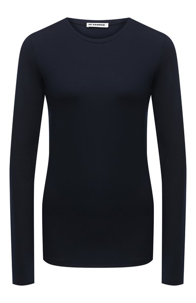 Женская хлоп ковый лонгслив JIL SANDER, арт. JPPR705500-WR257108