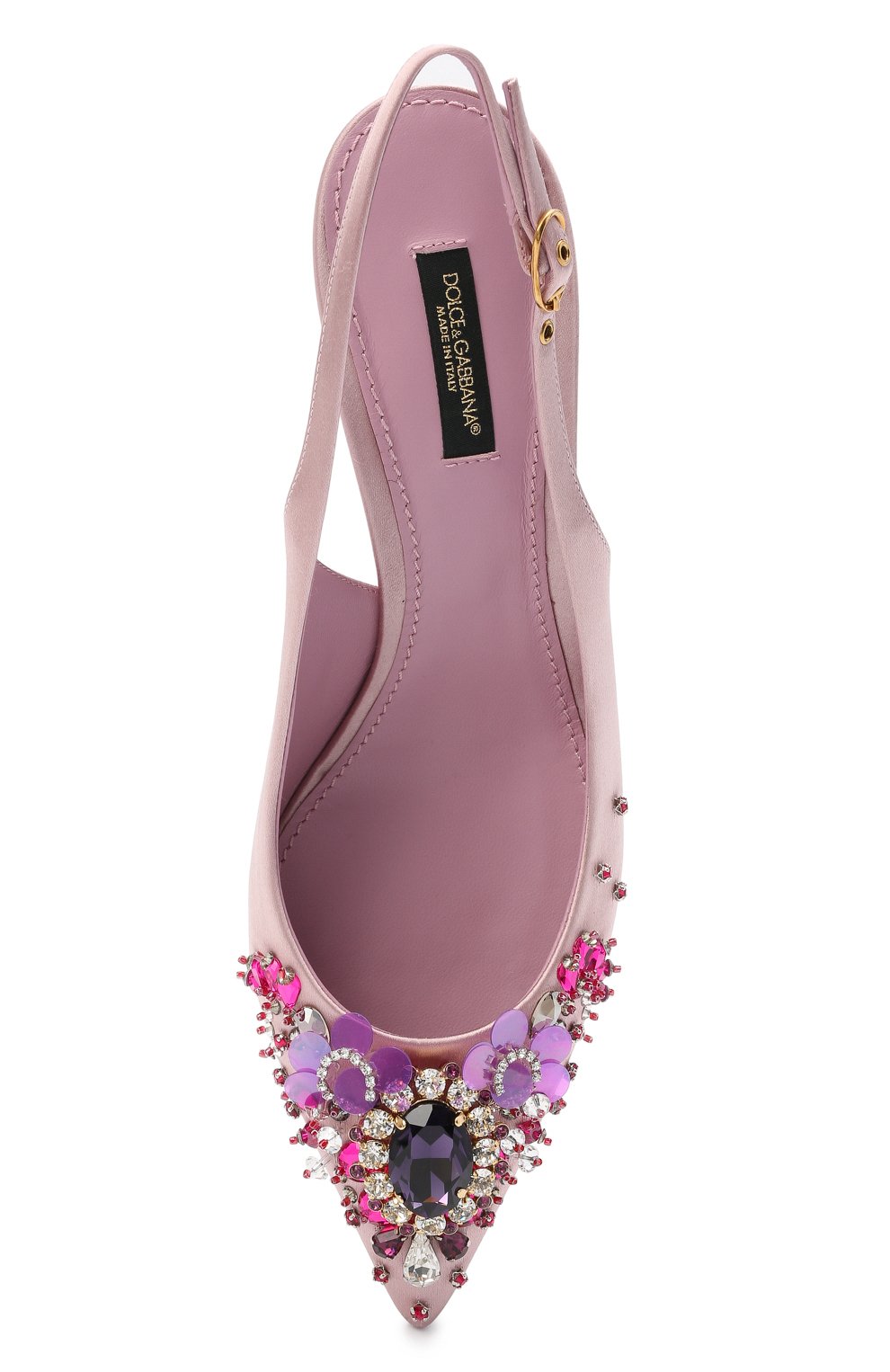 Текстильные туфли DOLCE & GABBANA, арт. CG0426/AW134, фото 5