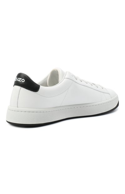 Кожаные кеды KENZO белого цвета по цене 39050 руб., арт. FA65SN170L50, фото 4 Кожаные кеды KENZO, арт. FA65SN170L50, фото 4