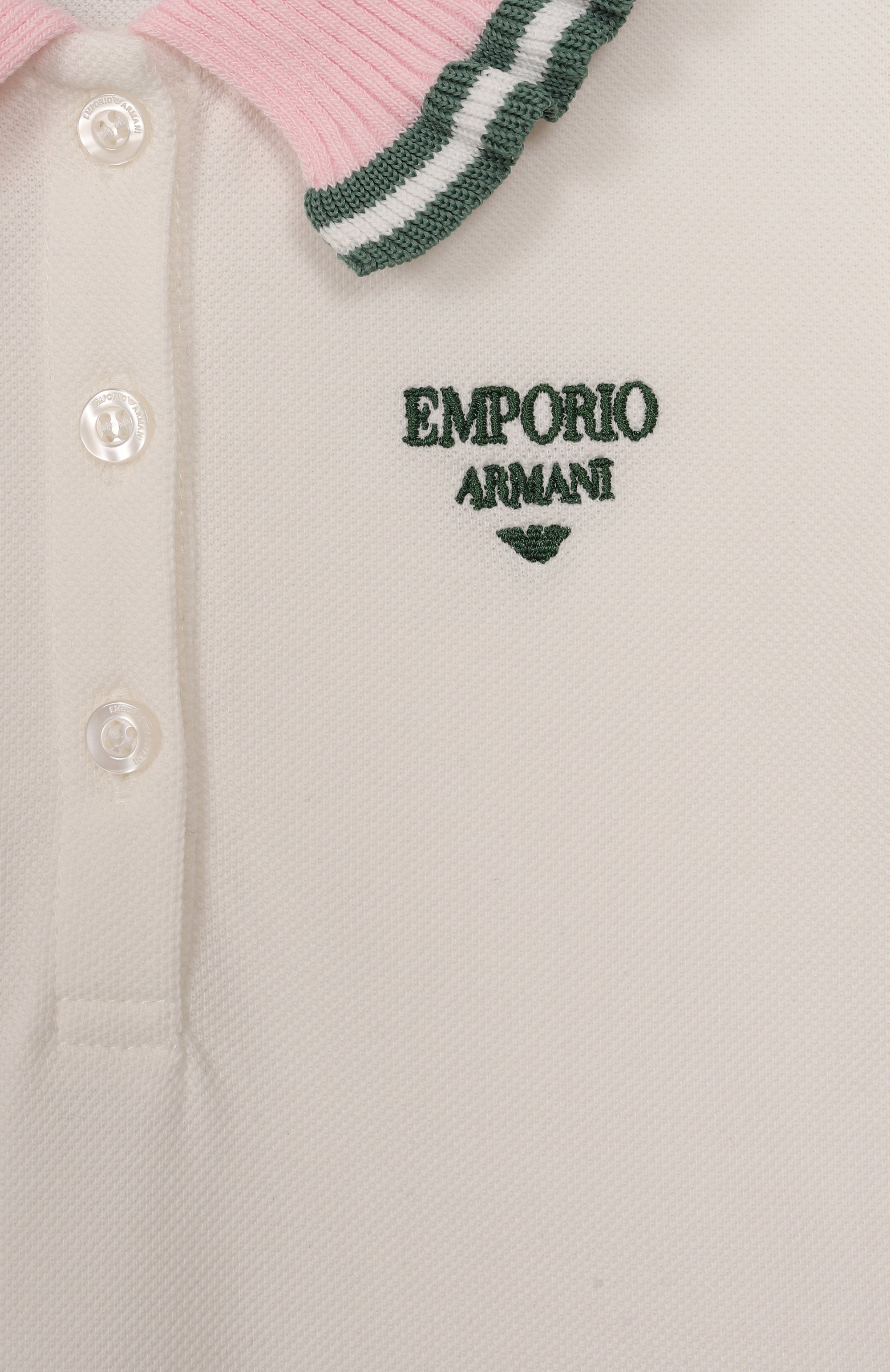 Хлопковое платье EMPORIO ARMANI, арт. EG000135/AF14433, фото 3