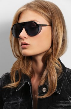 Женские солнцезащитные очки DIOR EYEWEAR синего цвета, арт. DI0RCLUB3 D51 | Фото 2 (Статус проверки: Проверена категория, Требуются правки; Тип очков: С/з; Региональные ограничения белый список (Axapta Mercury): RU, Не проставлено; Материал сплава: Проверено; Нос: Не проставлено; Оптика Гендер: оптика-женское; Очки форма: Авиаторы)