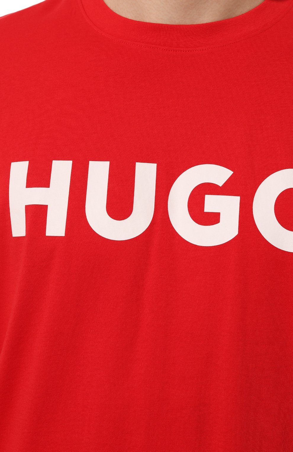 Хлопковая футболка HUGO, арт. 50467556, фото 5