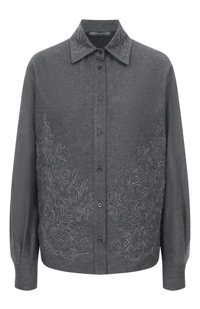 Женская хлопковая рубашка ERMANNO SCERVINO, арт. D474K310XQH