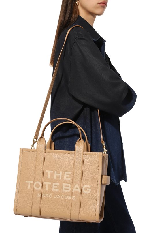 Сумка The Tote Bag medium MARC JACOBS (THE) H004L01PF21 Бежевый  H004L01PF21 Фото 2