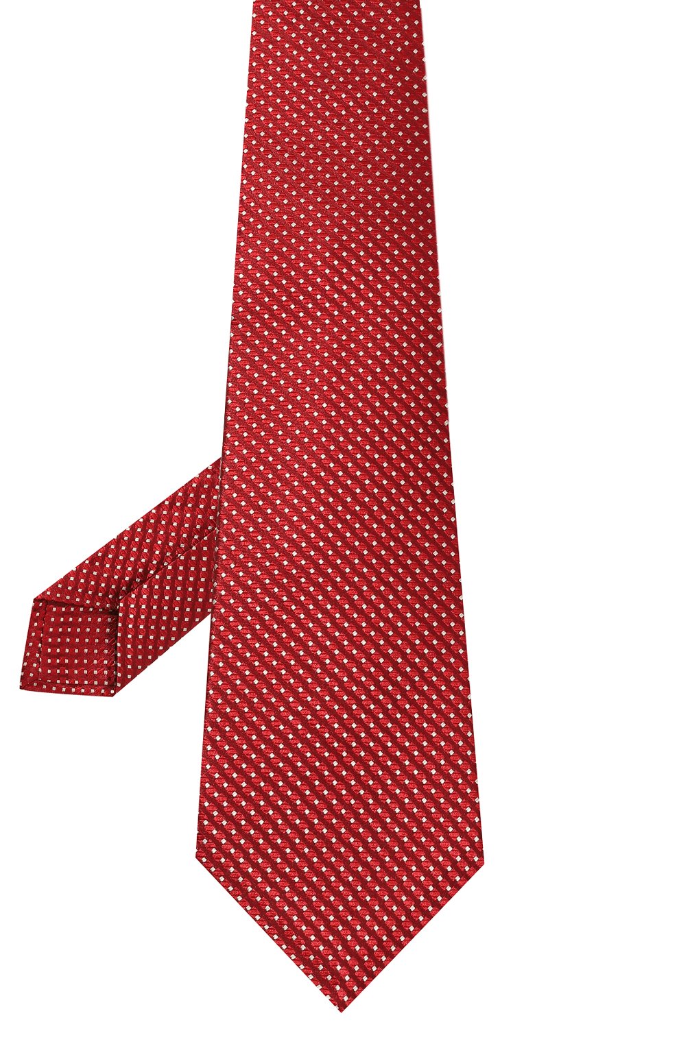 Шелковый галстук KITON красного цвета по цене 31900 руб., арт. UCRVKLC02I24, фото 3 Шелковый галстук KITON, арт. UCRVKLC02I24, фото 3