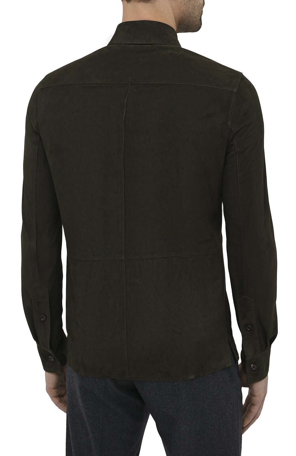 Замшевая рубашка RALPH LAUREN, арт. 790654923, фото 4