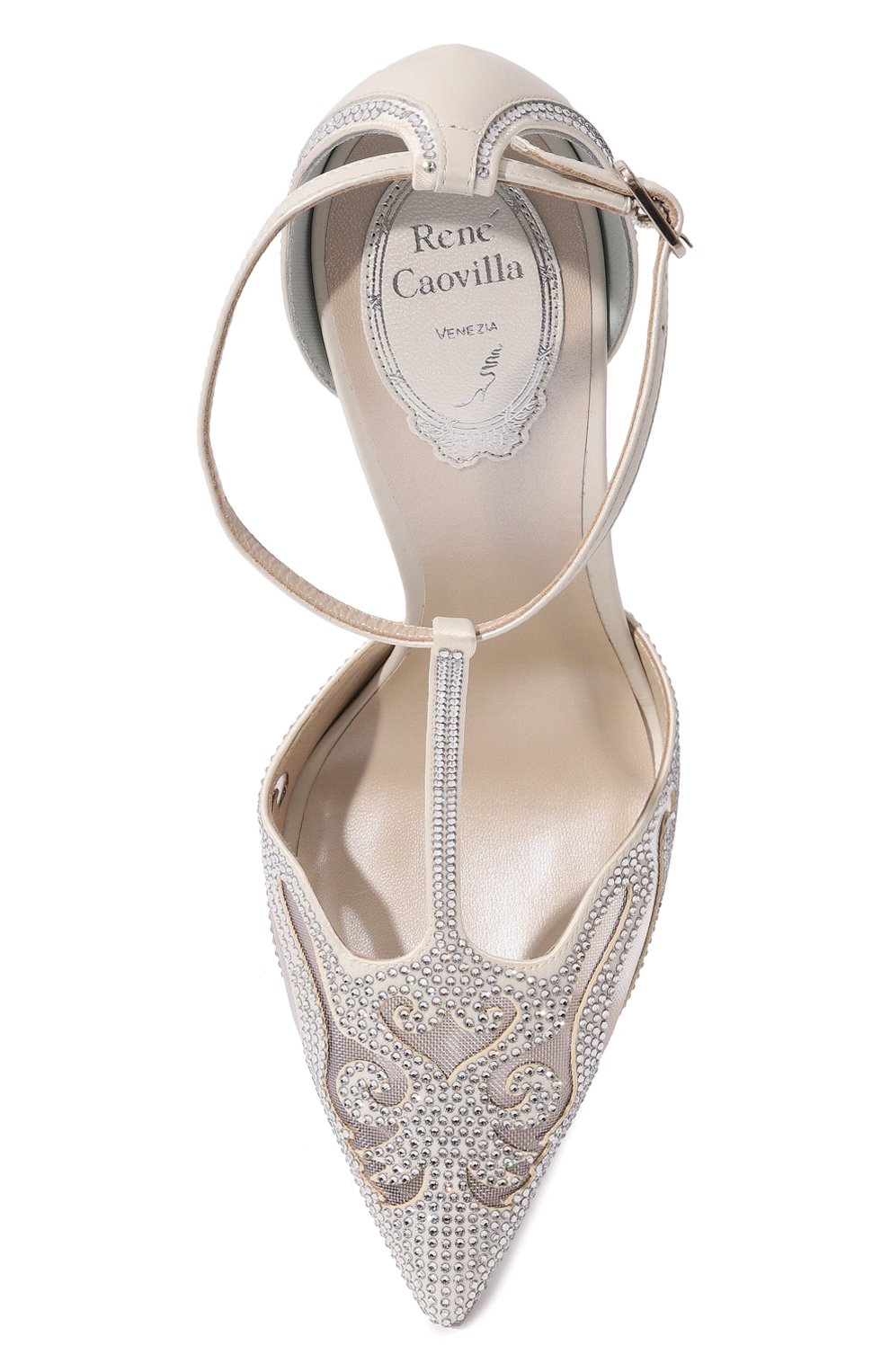 Комбинированные туфли RENE CAOVILLA, арт. C08553-115/VR02, фото 6