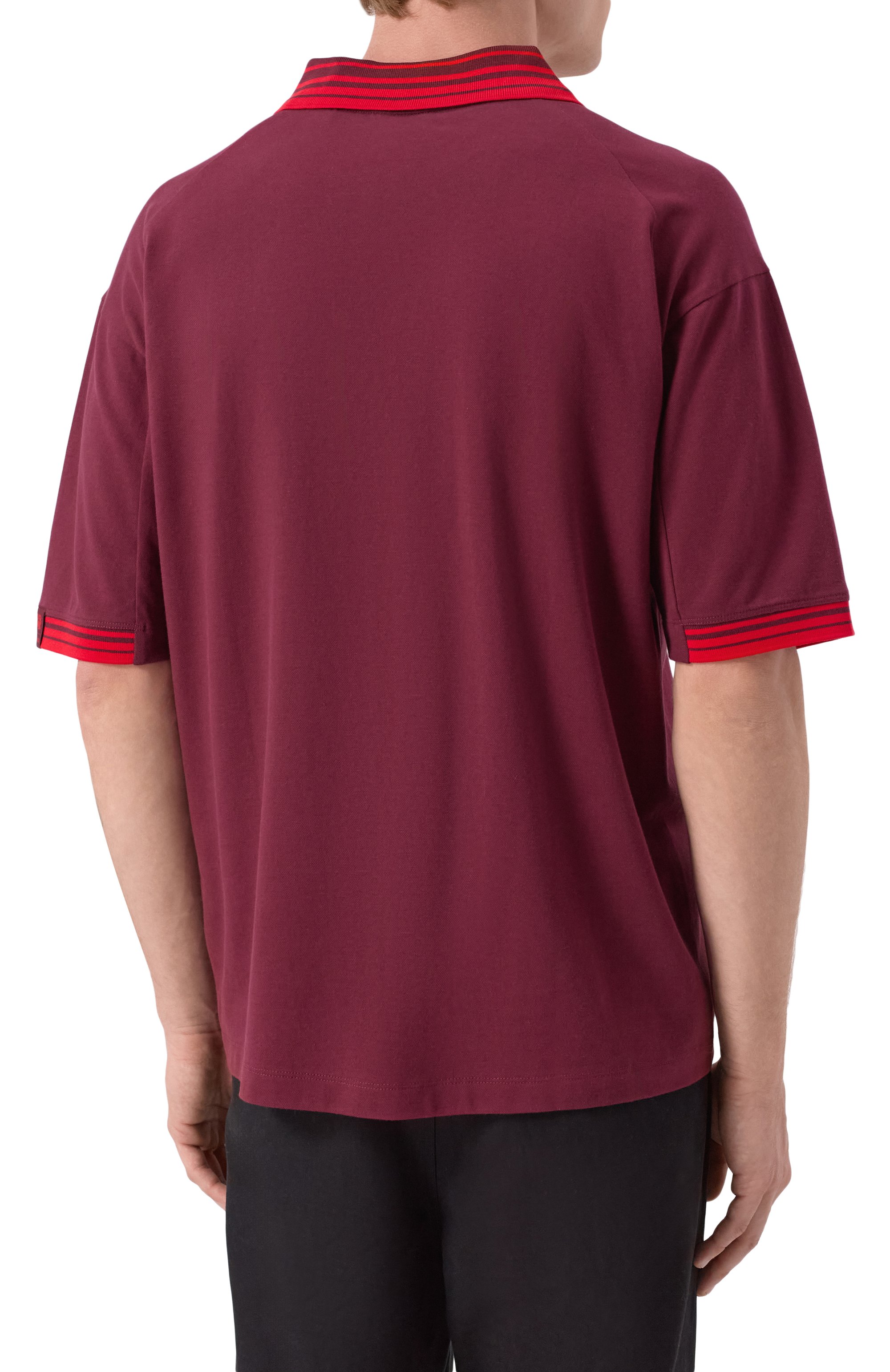 Хлопковое поло hugo x rb HUGO, арт. 50542772, фото 4