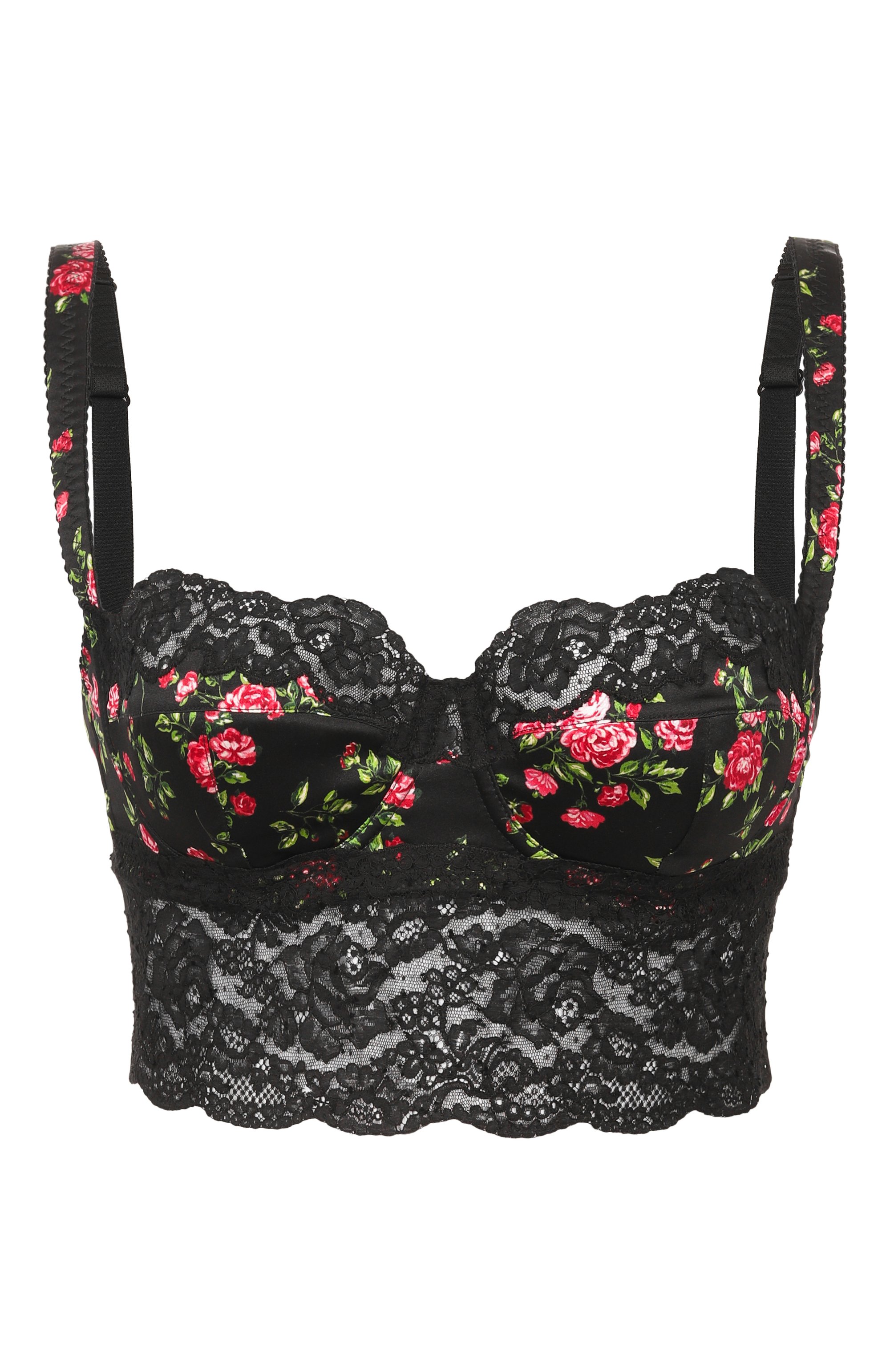 Шелковый бюстгальтер-балконет DOLCE & GABBANA, арт. 01C93T/0N0C2, фото 1