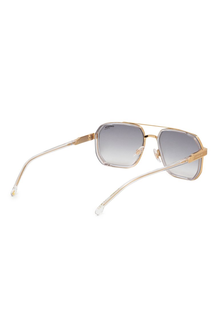 Женские солнцезащитные очки CARRERA золотого цвета, арт. CARRERA 1069 REJ | Фото 5 (Региональные ограничения белый список (Axapta Mercury): Не проставлено; Нос: Не проставлено; Материал: Металл; Тип очков: С/з; Кросс-КТ: С/з-унисекс; Опт�ика Гендер: оптика-унисекс; Очки форма: Авиаторы)
