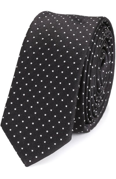 Мужской шелковый галстук с узором DOLCE & GABBANA, арт. 0135/GT142E/G0JEI