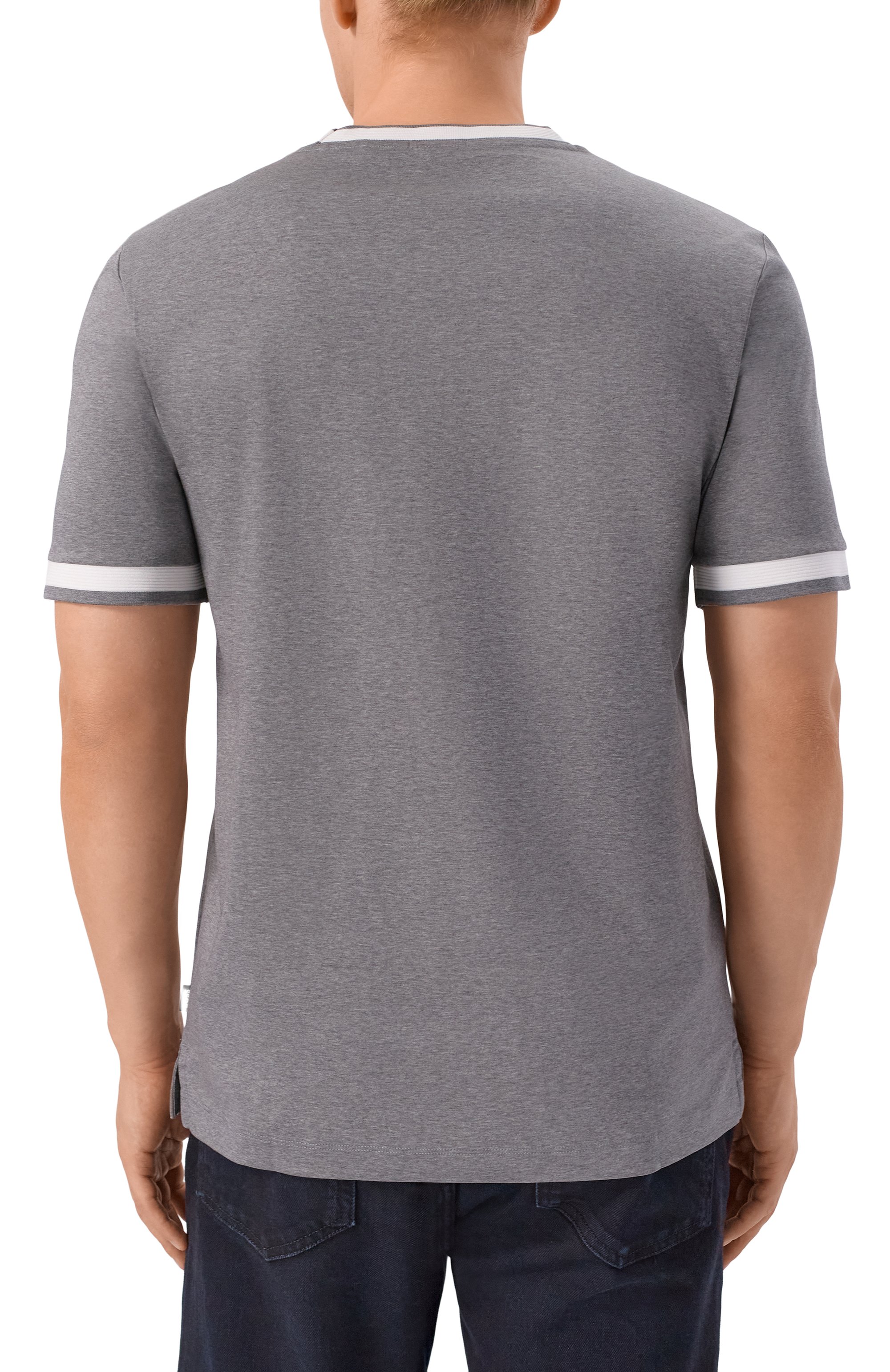 Хлопковая футболка BOSS, арт. 50543858, фото 4