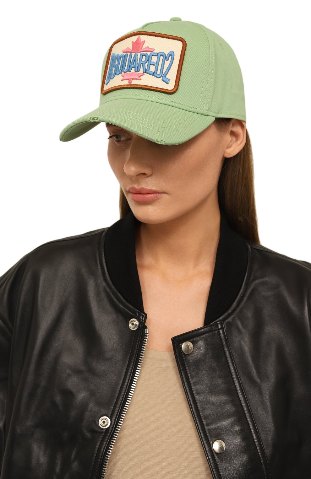 Хлопковая бейсболка DSQUARED2, арт. BCW0091 05C00001, фото 2