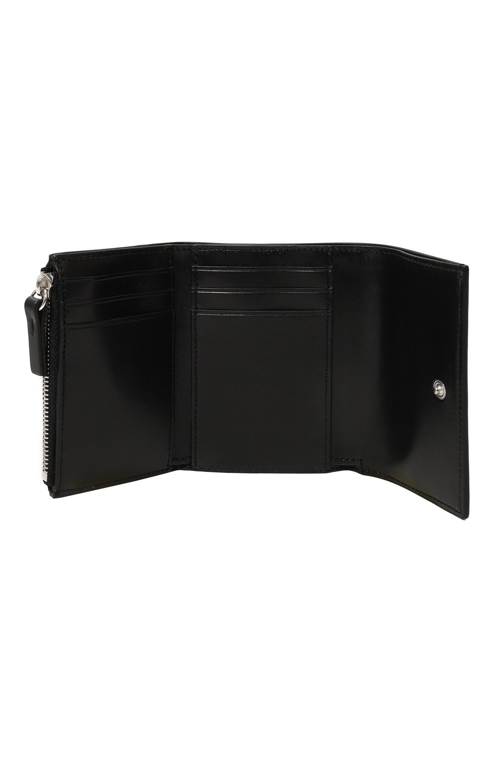 Кожаное портмоне MM6 черного цвета по цене 34750 руб., арт. SA5UI0009/P5693, фото 3 Кожаное портмоне MM6, арт. SA5UI0009/P5693, фото 3